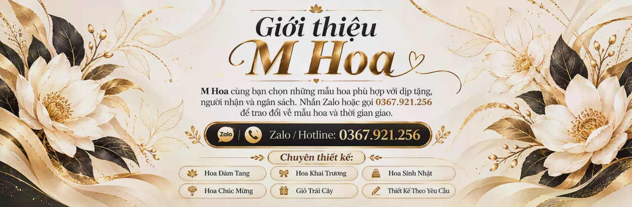 Ảnh bìa Shop hoa tươi Xã Ia Chim Quảng Ngãi - Tư vấn hoa theo từng dịp